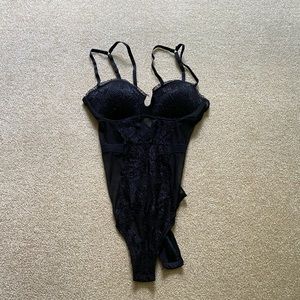 Fashion Nova Black Bodysuit